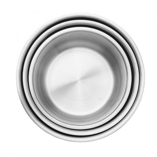 Lot de 3 casseroles inox effet cuivré + 1 manche amovible10162