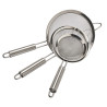 Lot de 3 passoires maille fine10169 Lot de 3 passoires maille fine10169