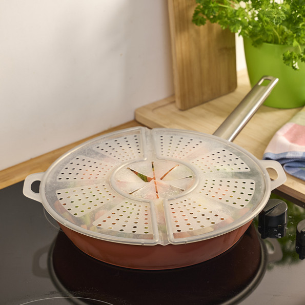 Couvercle anti-projections pliable10175