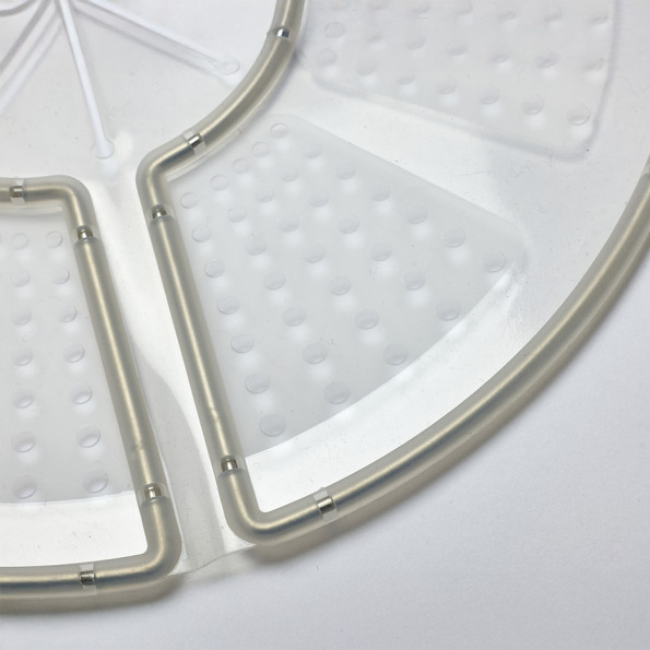 Couvercle anti-projections pliable10181