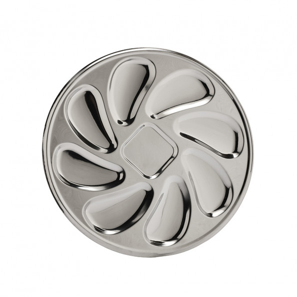 Lot de 4 assiettes à huîtres10200