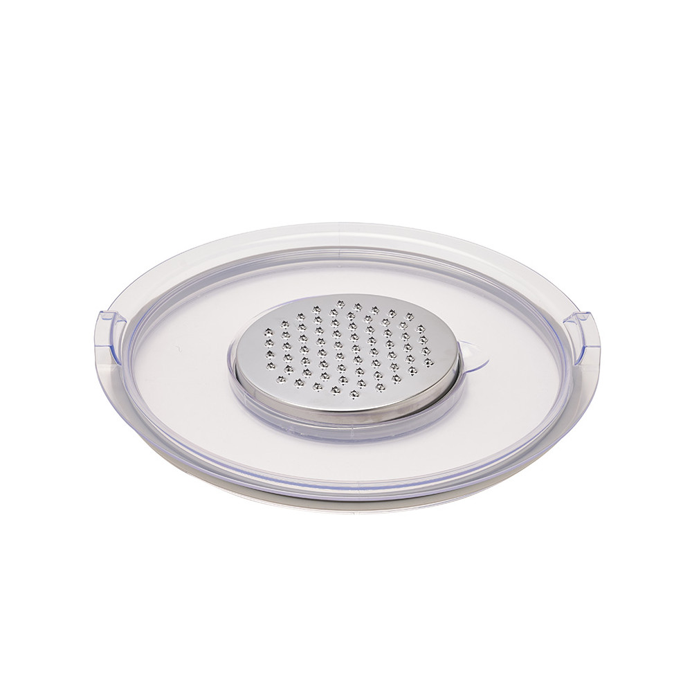 Couvercle Râpe à Fromage Pour Bocal Mason - Acier Inoxydable, Diamètre 8,5 Cm - Pour Carottes, Concombres, Fromage - Installation Facile