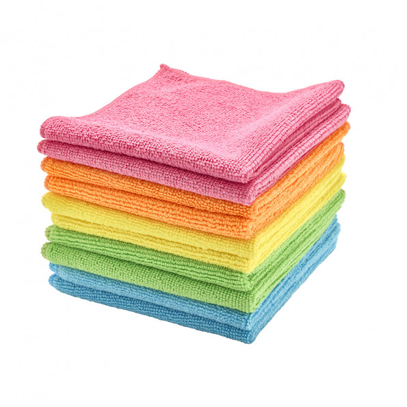 Lot de 10 chiffons en microfibre10242
