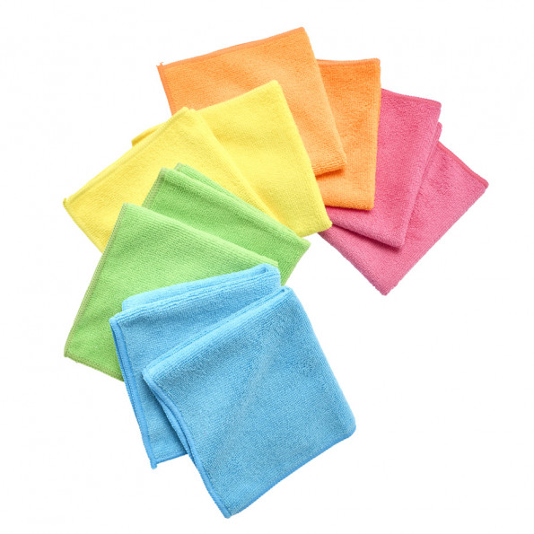 Lot de 10 chiffons en microfibre10243