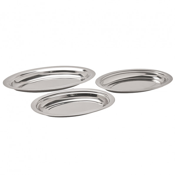 Lot de 3 plats de service10251