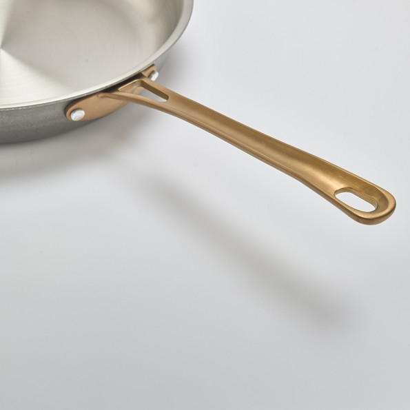 Poêle inox vintage10329