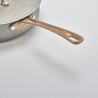 Sauteuse inox vintage avec couvercle10347