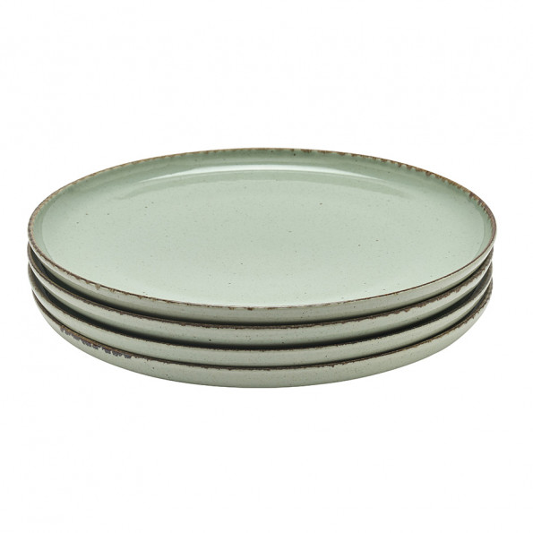 Set de 4 assiettes plates "EZE"10365