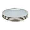 Set de 4 assiettes plates "WISSANT"10385