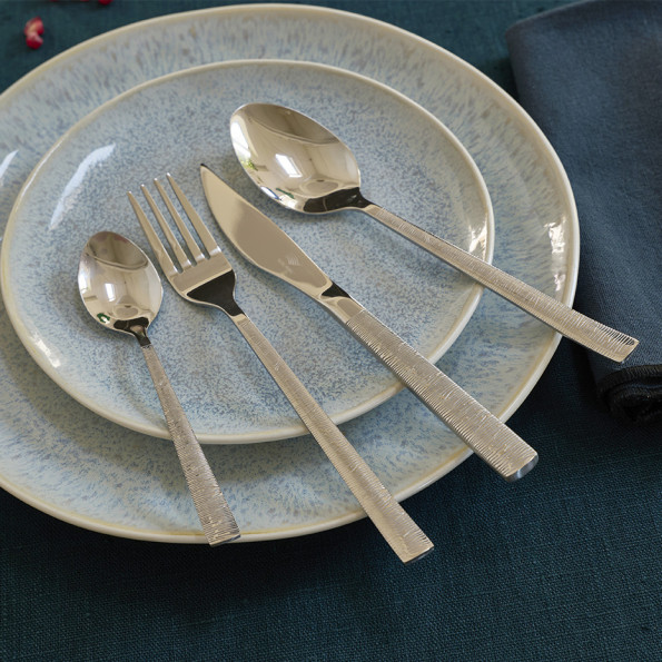 Set de 4 assiettes plates "WISSANT"10389
