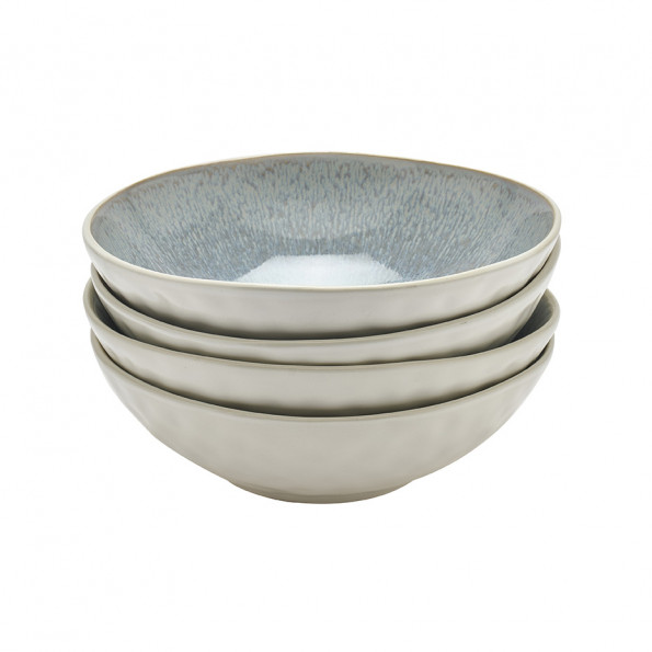 Set de 4 assiettes creuses "WISSANT"10391