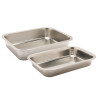 Lot de 2 plats four10406