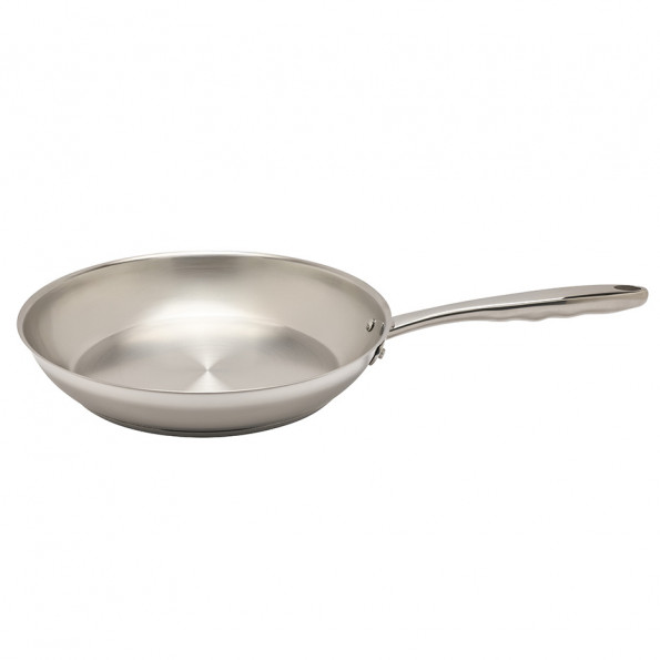 Lot de 3 poêles inox10413