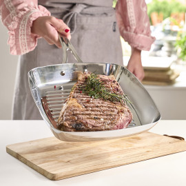 Poêle grill chef