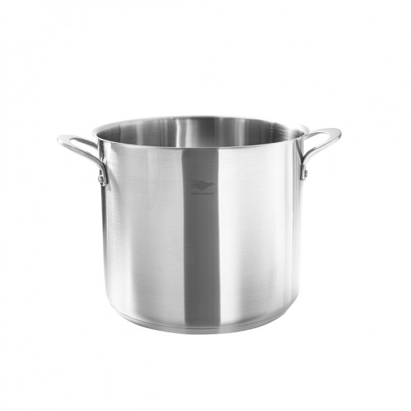 Marmite inox avec couvercle10475 Marmite inox avec couvercle10475