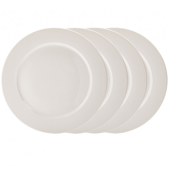Set de 4 assiettes plates "GAIAC"10503