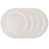 Set de 4 assiettes plates "GAIAC"10503