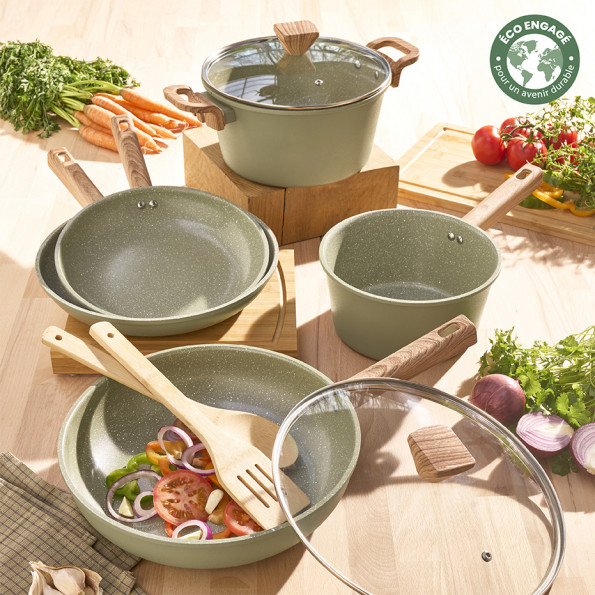 Batterie de cuisine 7 pièces "Oliwood"10516