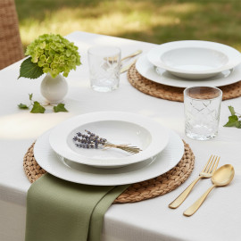 Set de 4 assiettes plates...