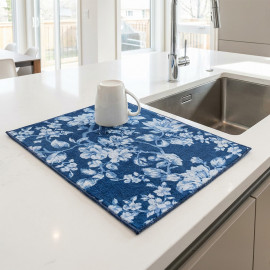 Tapis d'évier absorbant