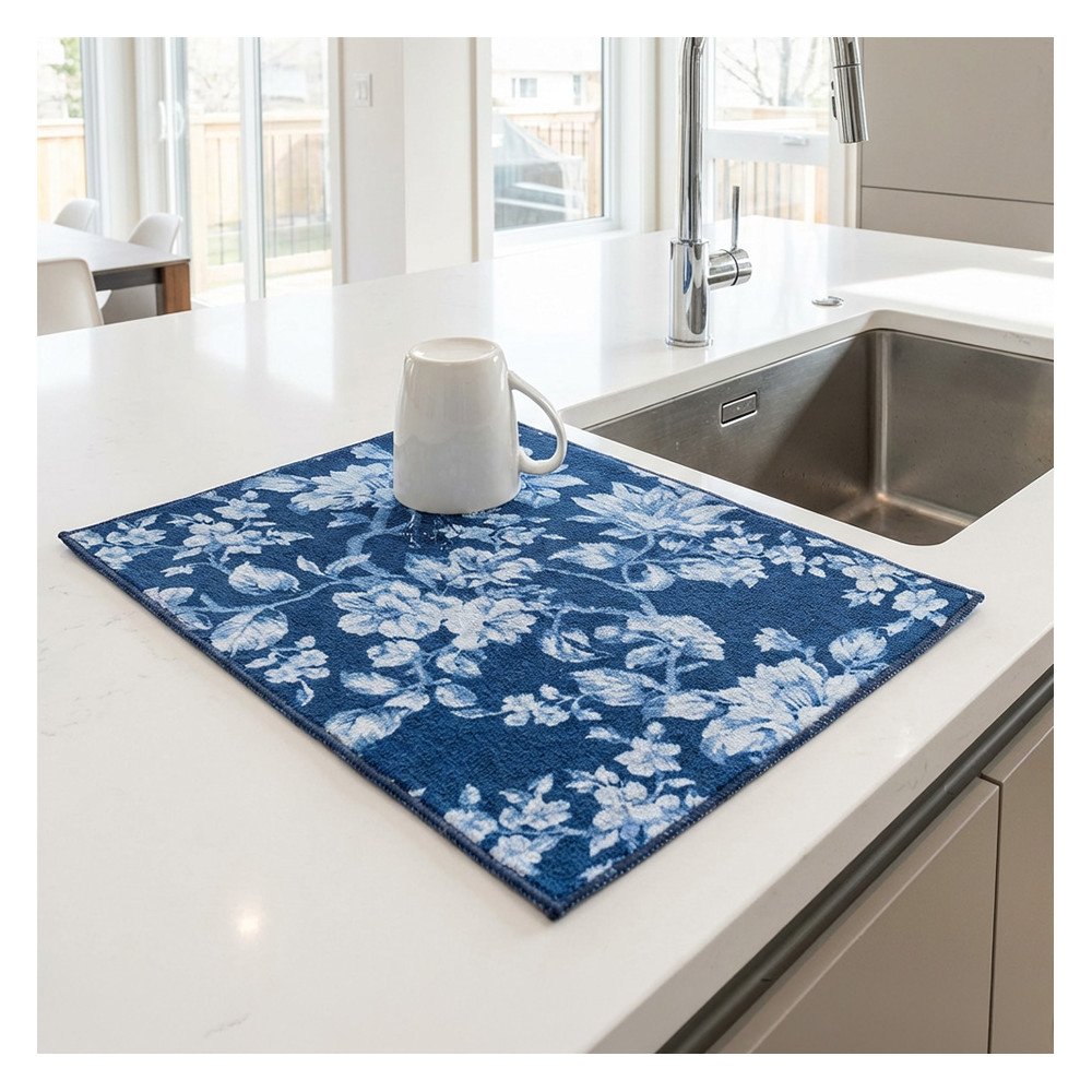 Tapis d'évier absorbant