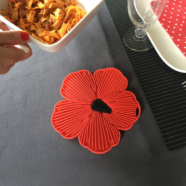 Dessous de plat coquelicot10559