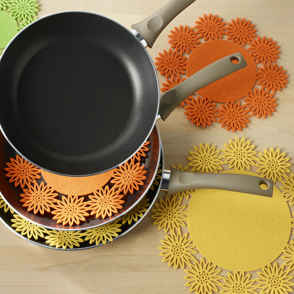 Lot de 3 séparateurs de poêle pâquerette10561