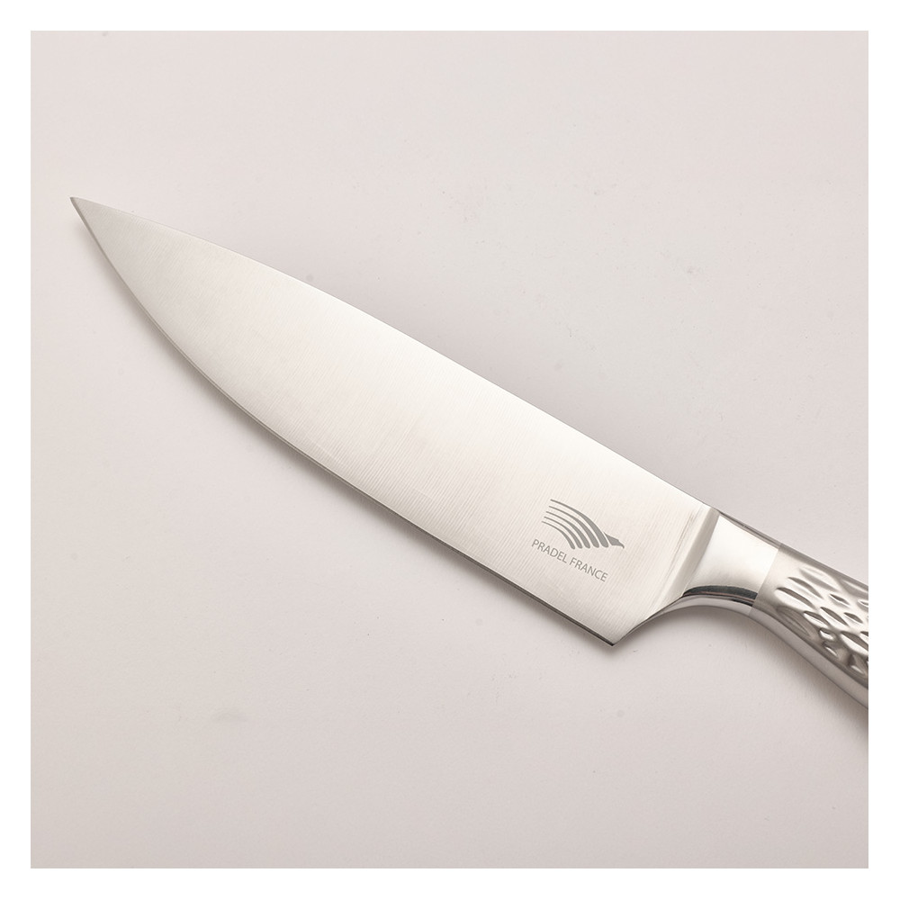 Set de 3 couteaux de cuisine martelés