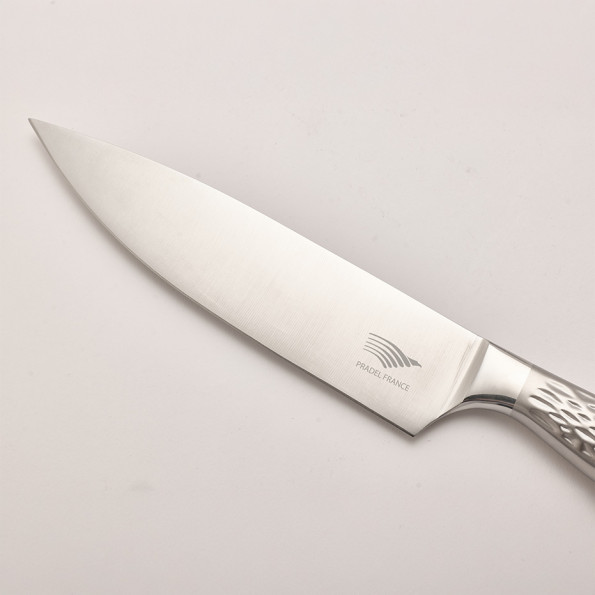 Set de 3 couteaux de cuisine martelés