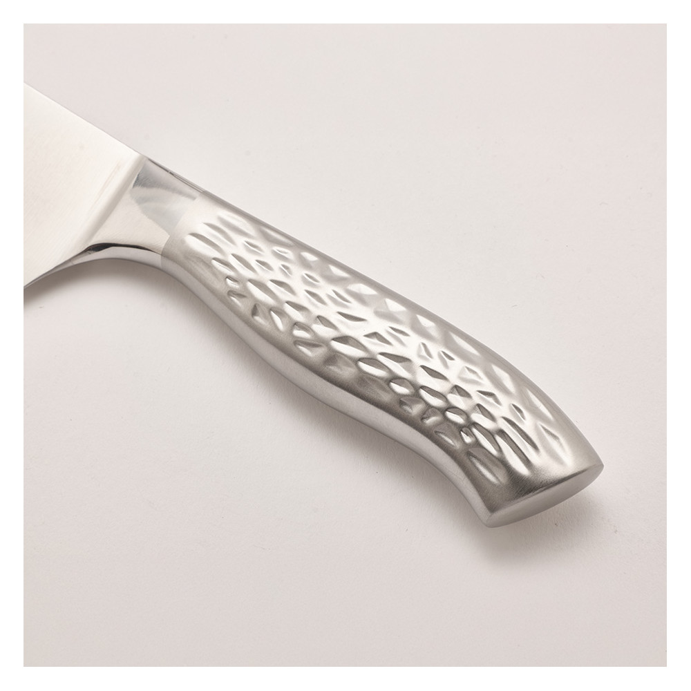 Set de 3 couteaux de cuisine martelés