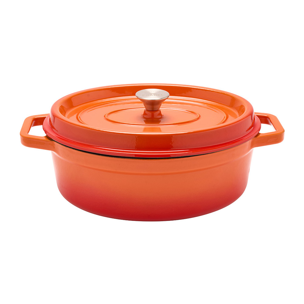 Cocotte ovale en fonte