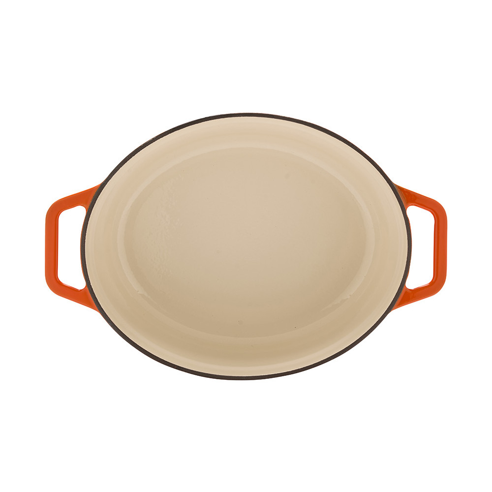 Cocotte ovale en fonte