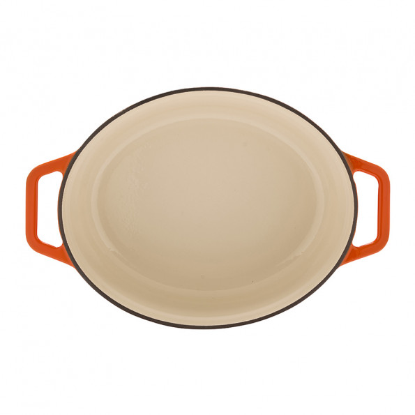 Cocotte ovale en fonte