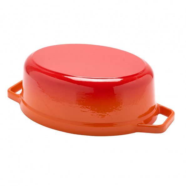 Cocotte ovale en fonte