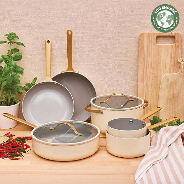 Batterie de cuisine 8 pièces "Eclat"