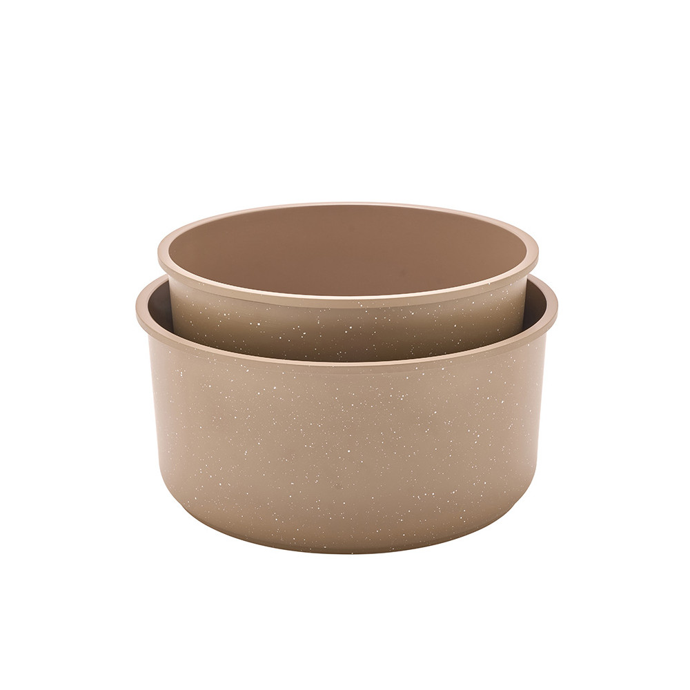 Batterie de cuisine 7 pièces "Mokka"