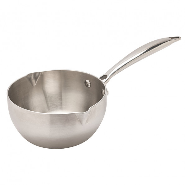 Casserole saucière inox