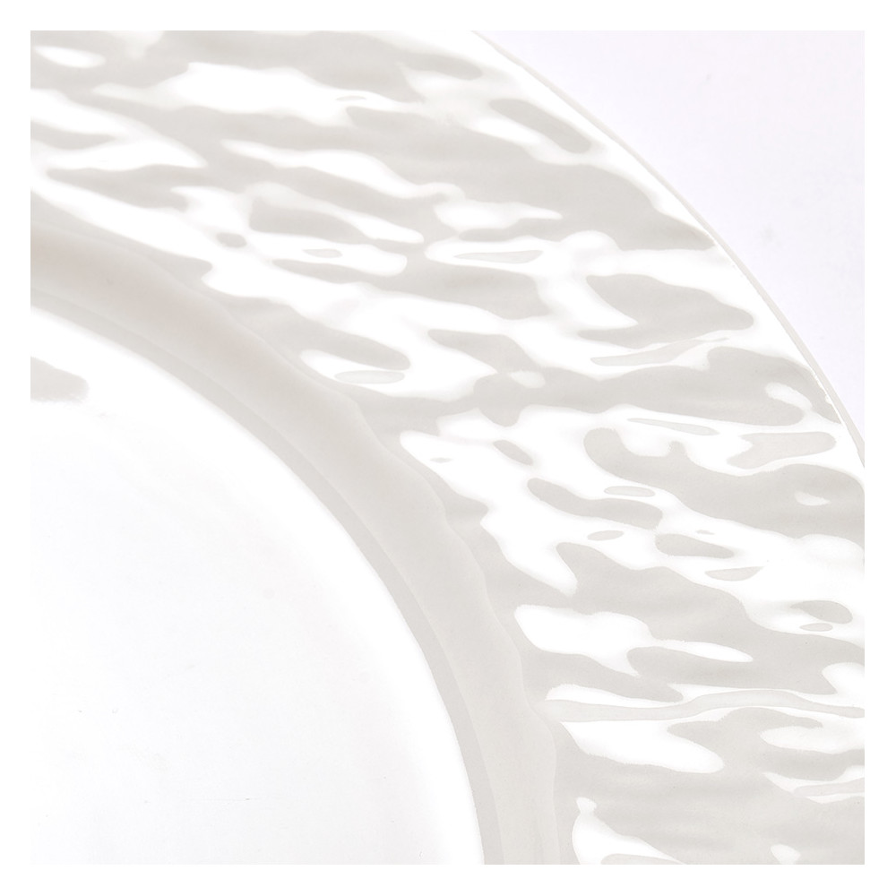 Set de 4 assiettes plates  "ESTEREL"