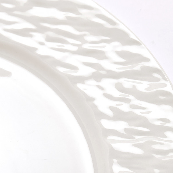 Set de 4 assiettes plates  "ESTEREL"