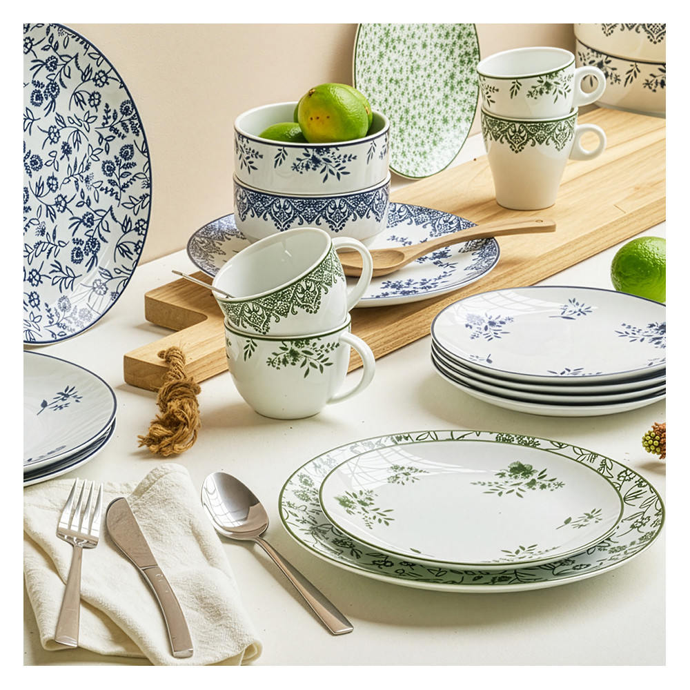 Set de 8 assiettes à dessert "SOLOGNE"