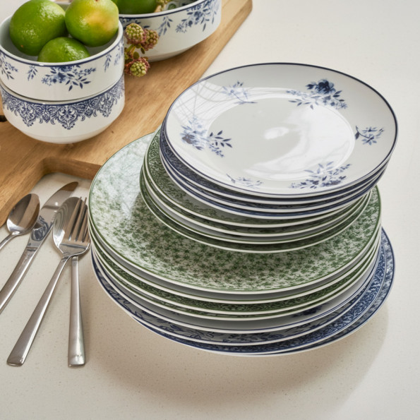 Set de 8 assiettes à dessert "SOLOGNE"