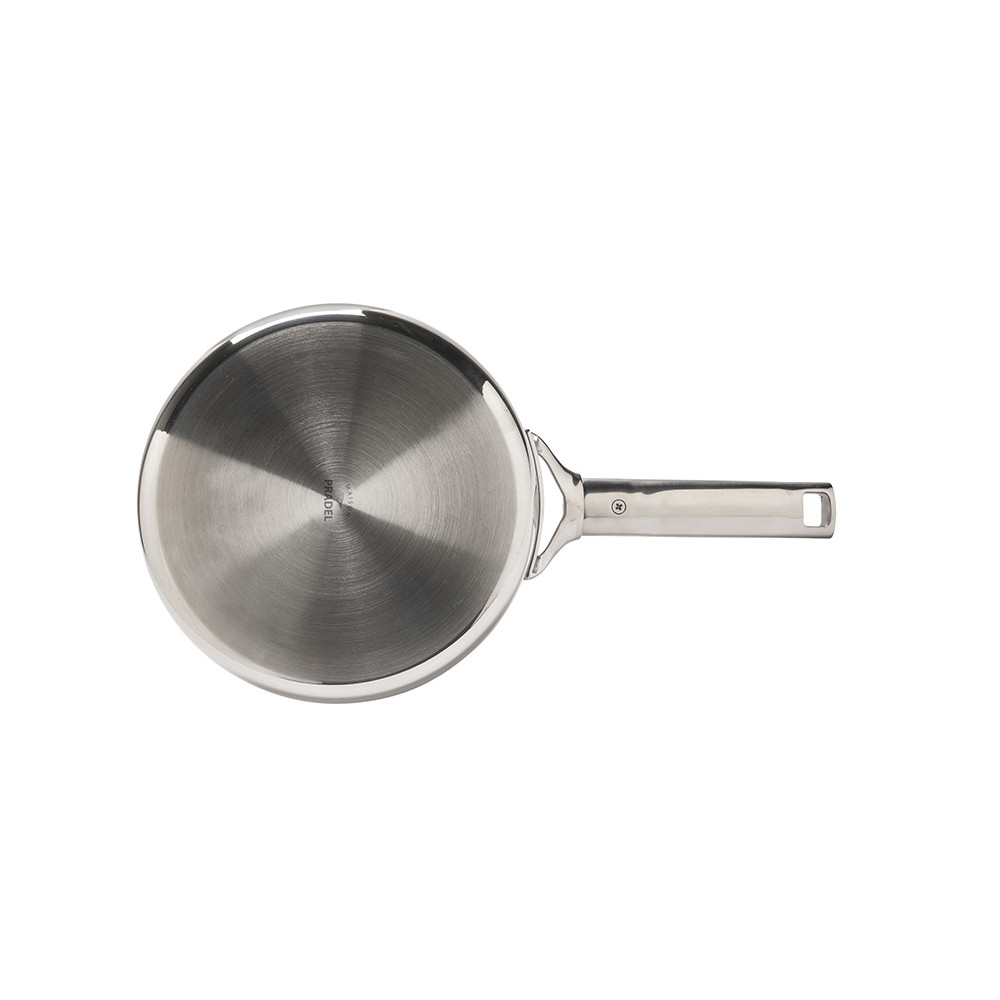 Poêle inox manche pliable