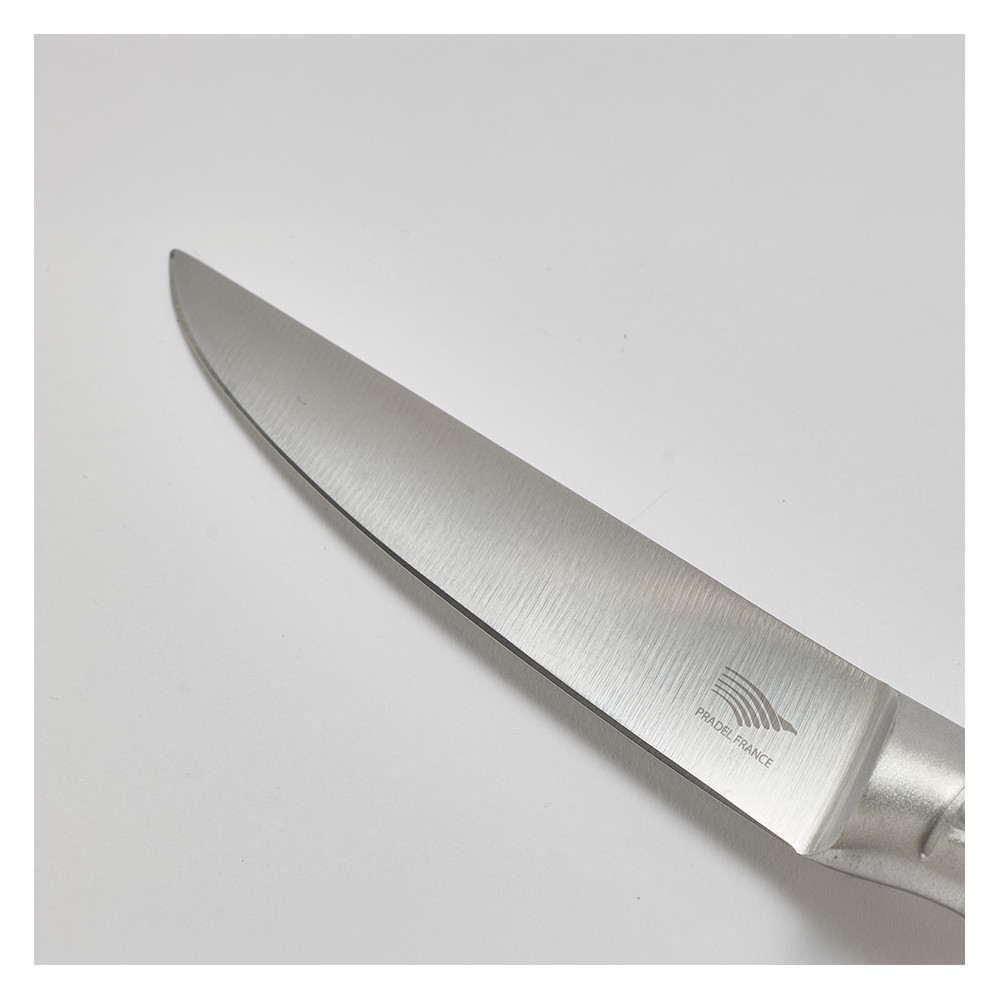 Set de 4 couteaux à steak tout inox + 1 Set 4 couteaux OFFERT