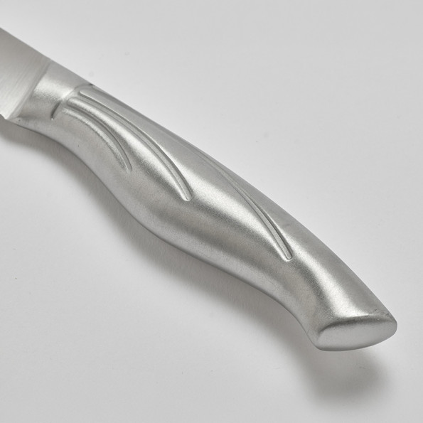 Set de 4 couteaux à steak tout inox + 1 Set 4 couteaux OFFERT