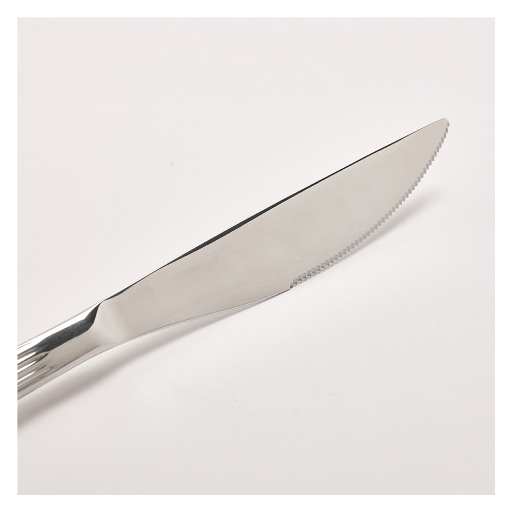 Set de 6 couteaux à steak "Athènes" + 6 couteaux offerts