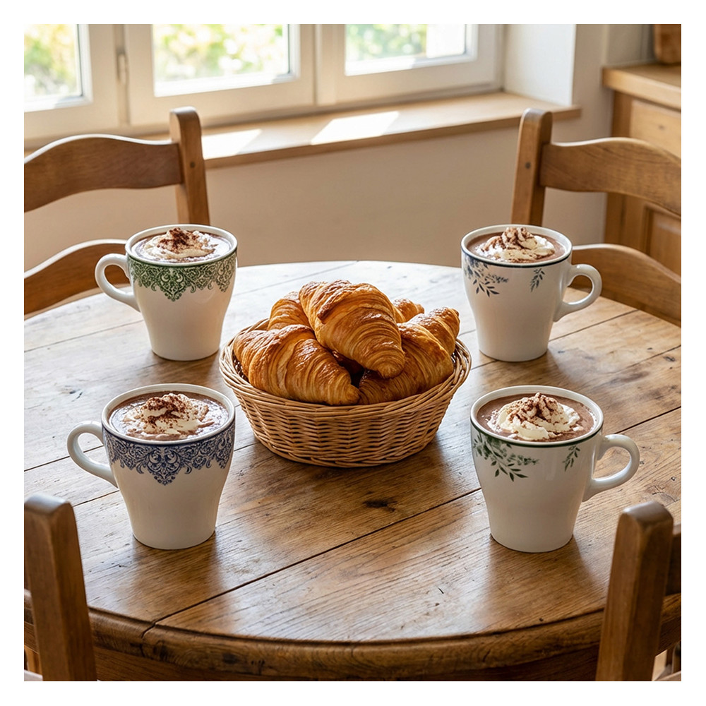 Lot de 4 mugs "SOLOGNE"