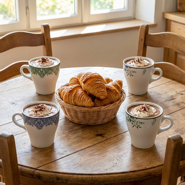 Lot de 4 mugs "SOLOGNE"