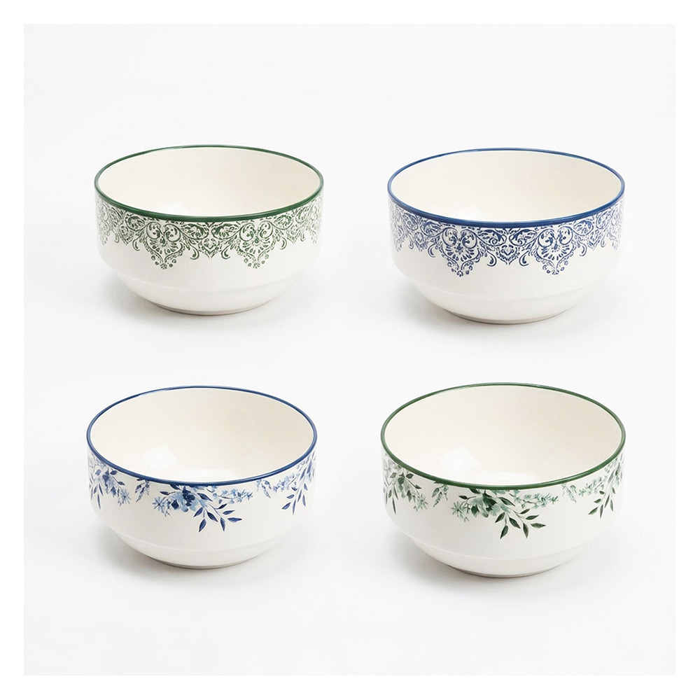 Lot de 8 bols  "SOLOGNE"