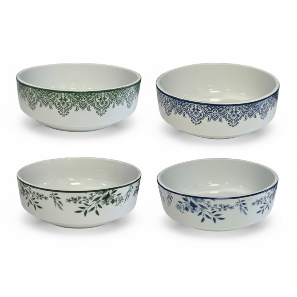 Lot de 4 saladiers "SOLOGNE"