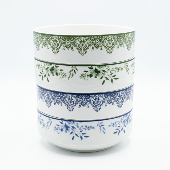 Lot de 4 saladiers "SOLOGNE"